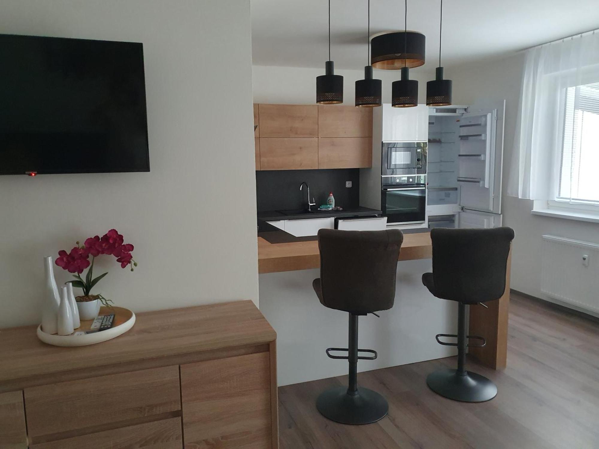 Novy Apartman V Arealu Wellness Hotelu Frymburk Exterior photo